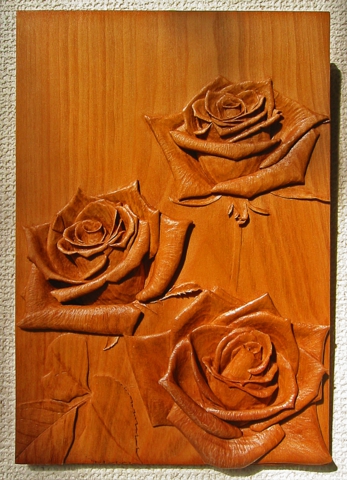 花の彫刻「薔薇(ﾊﾞﾗ)」(桂,ｻﾑﾎｰﾙ)(2).jpg